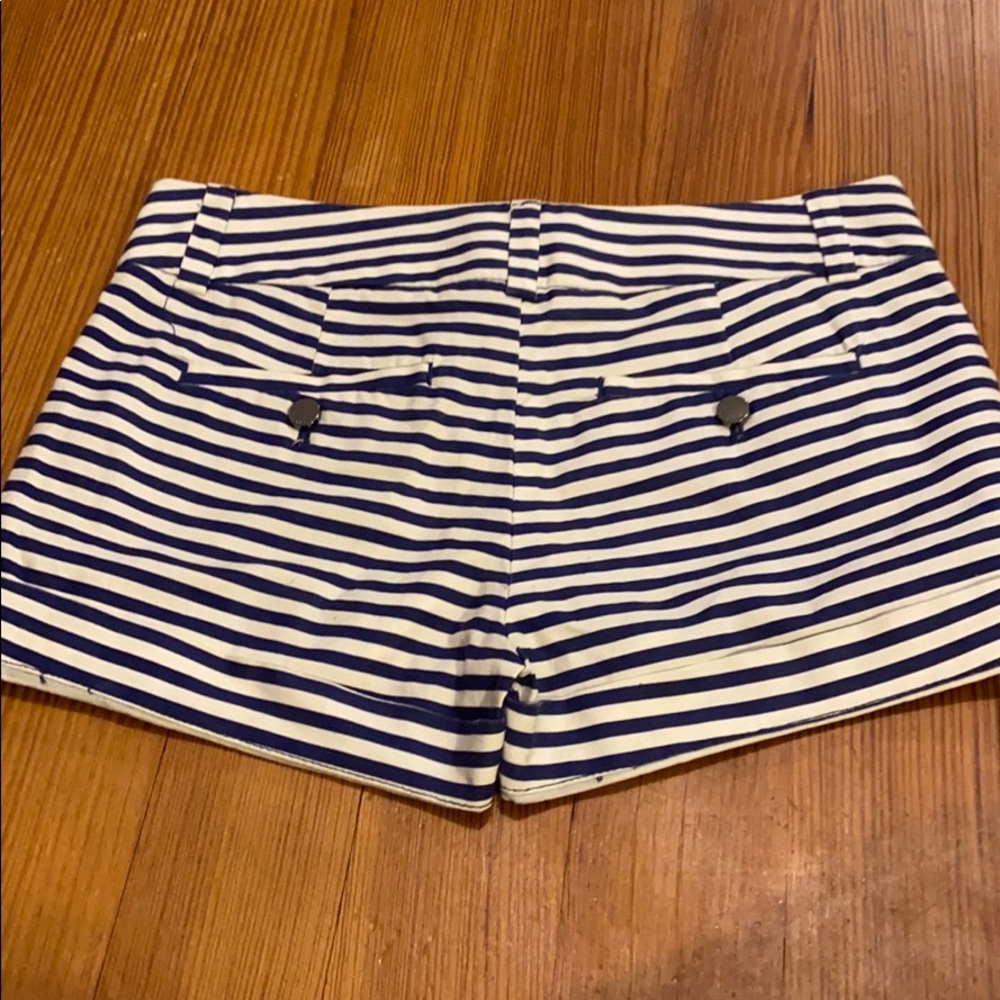 nwot calvin and klein striped twill shorts - Picture 4 of 7